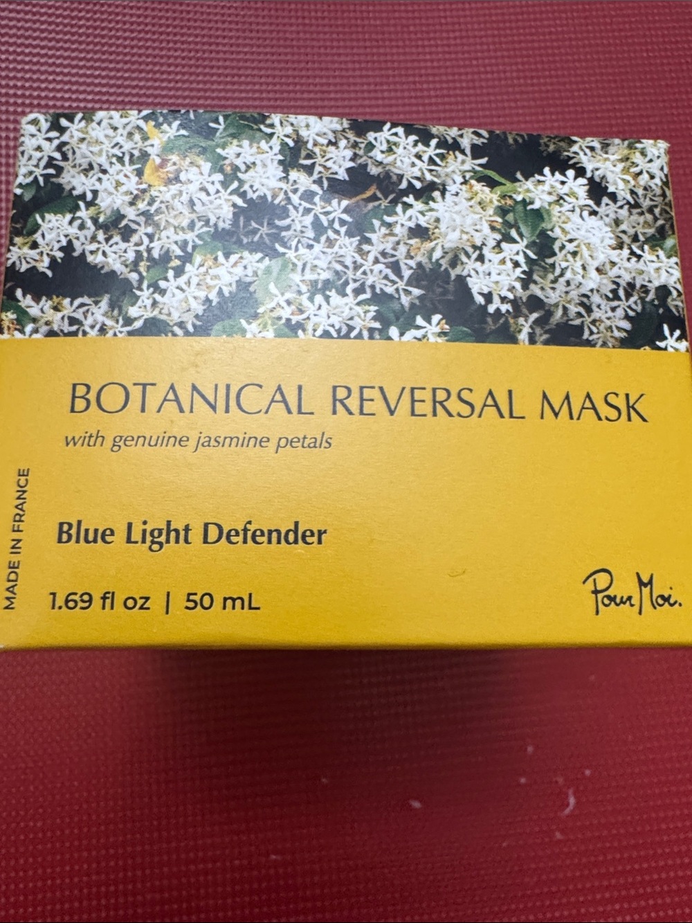 Pour Moi Botanical Reversal Mask - Blue Light Defender (Yellow)